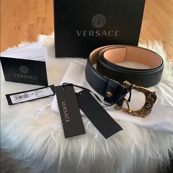 Versace limited edition belt.